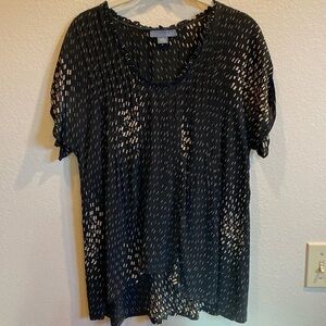 DIL ANTHROPOLOGIE SILK BLOUSE